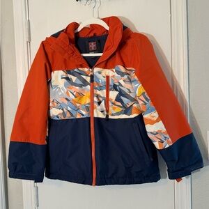 Swiss Tech Boys Puffer Jacket Colorful Kids Jacket L